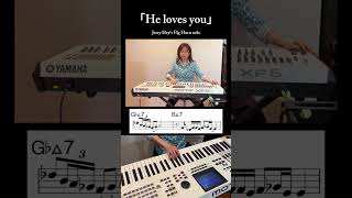 "He loves you" Flugel Horn Solo Keyboard Cover