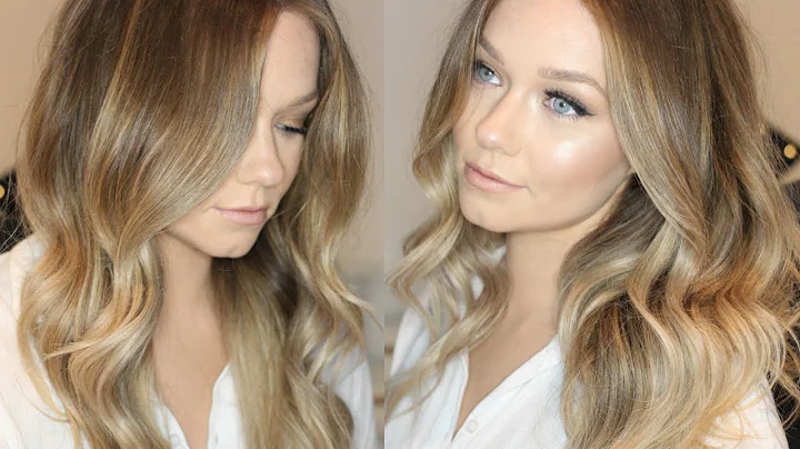 Big Voluminous Natural Looking Wavy Hair Tutorial ...