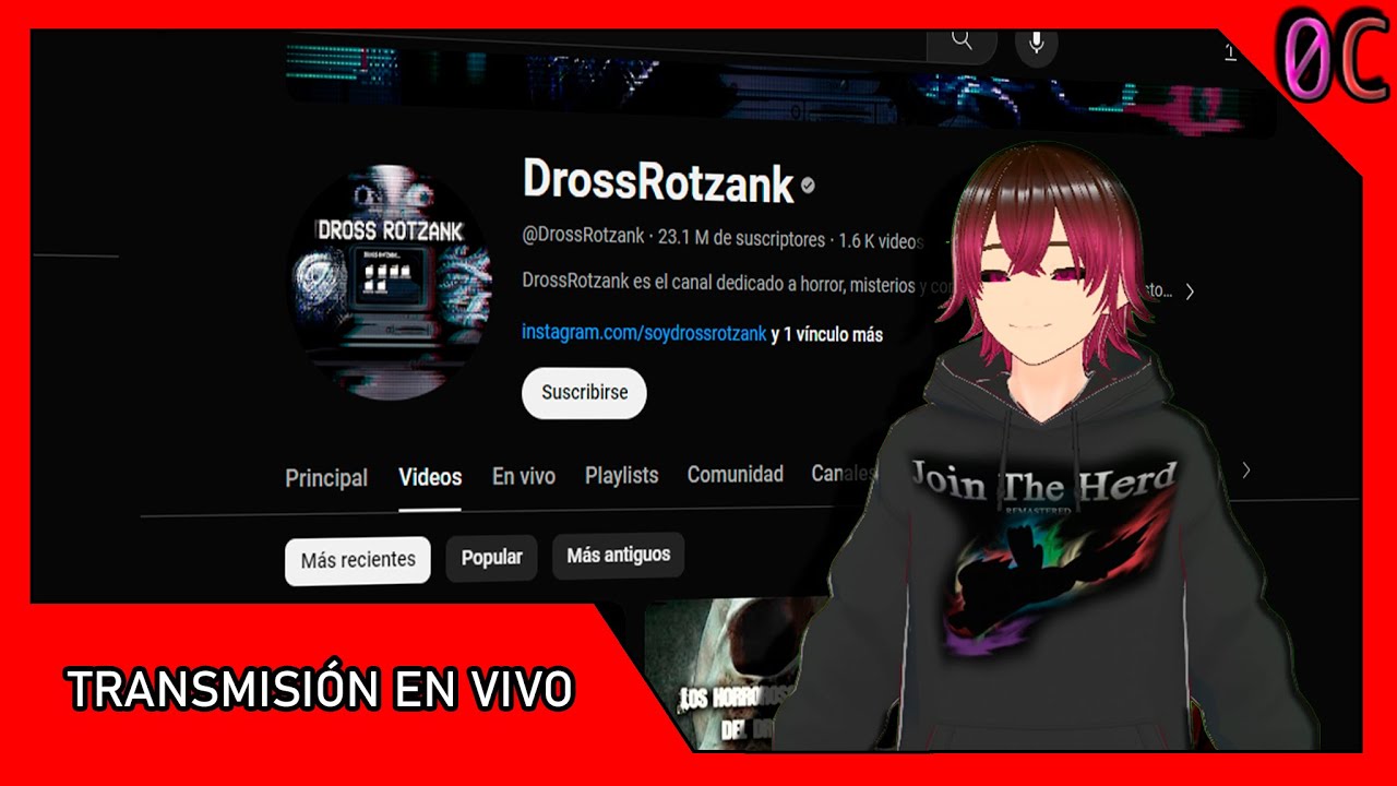 STREAM DE HALLOWEEN: Miramos videos de Dross en directo - YouTube