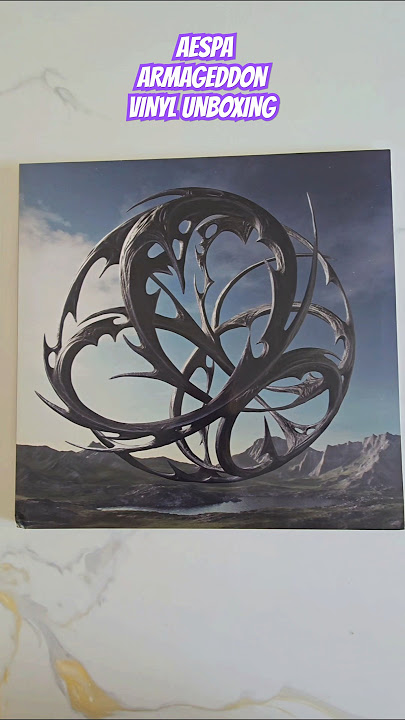 AESPA ARMAGEDDON VINYL ALBUM UNBOXING #kpop #aespa #mys #armageddon #vinylunboxing #kpopunboxing