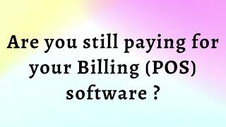 Now make invoices for free | Corals POS