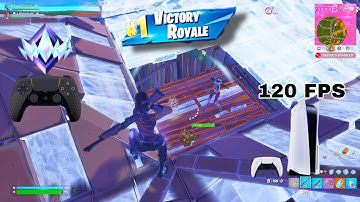 Fortnite Unreal Ranked Reload on PS5 | Controller Gameplay | 120FPS