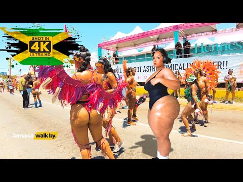 ✓JAMAICA WALK BY | Walking Full Tour Of Xodus Street Carnival In Kingston Jamaica 2025 4K ( Part 3 )