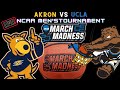 Akron Zips Vs UCLA Bruins Live 2022 NCAA Men S Basketball Tournament First Round 