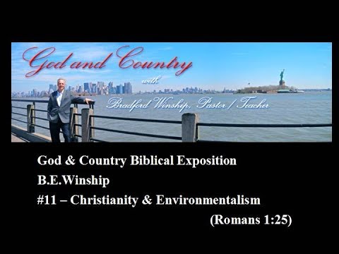 YouTube #11 Christianity & Environmentalism