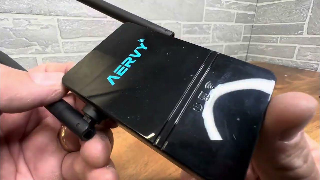 Aervy Wifi Extender Signal Booster Review YouTube