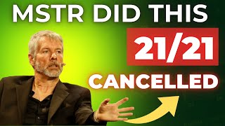 THIS DECISION WILL 10x MSTR STOCK