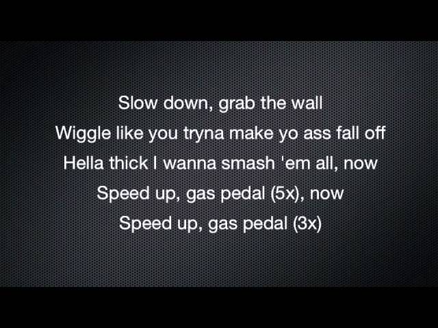 Gas Pedal - Sage The Gemini Lyrics