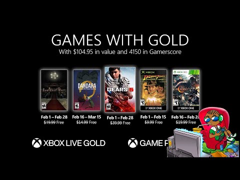 FREE Games with Gold for February 2021 Featuring Gears 5