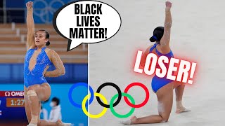 Woke Olympic Gymnast Does Black Lives Matter Tribute During Competition