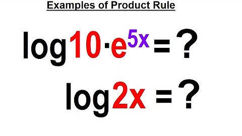 Algebra Ch 47: Logarithmic Functions (15 of 26) Examples Using the Product Rule