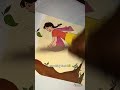 Indian Summer Childhood Memories ☀️🥭 | Nostalgic Illustration Process