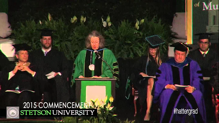 Spring 2015 Commencement - Wendy B. Libby, PhD