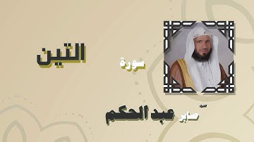 القران الكريم بصوت الشيخ صابر عبد الحكم | سورة التين