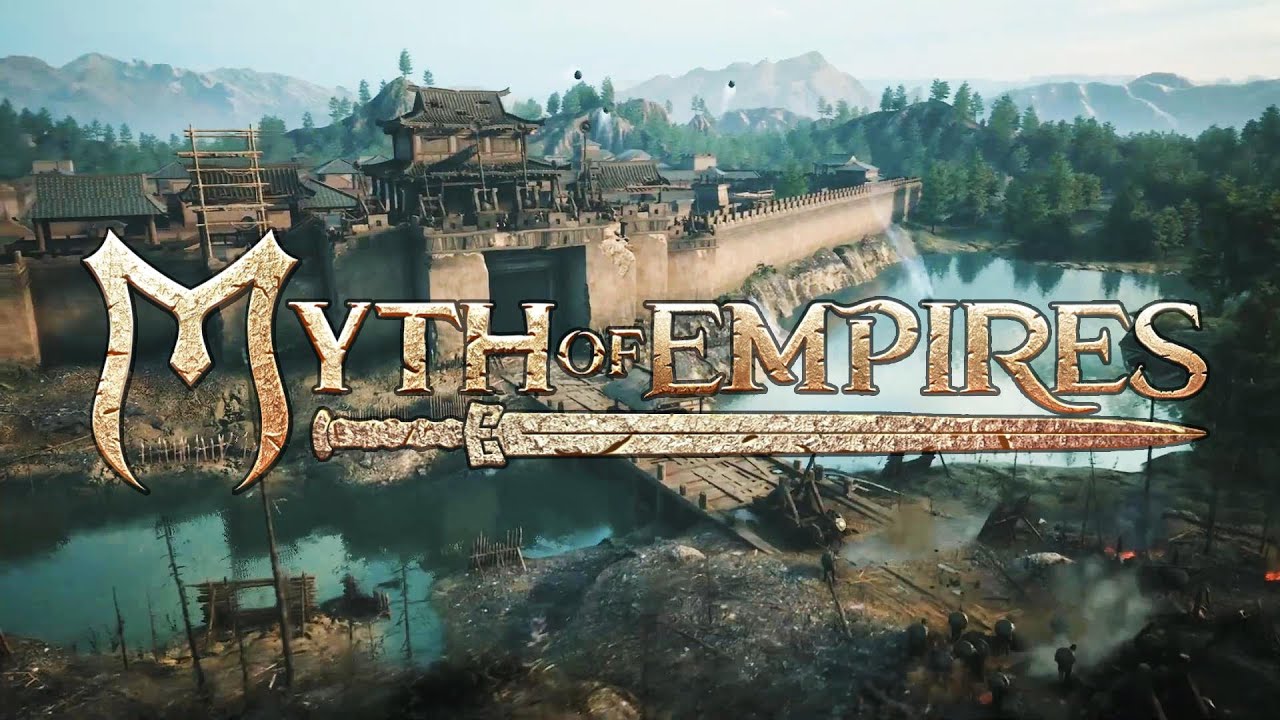 MYTH OF EMPIRES - Build AMAZING Structures! - New Upcoming MEDIEVAL Sandbox RPG MMO War Game 2021 PC