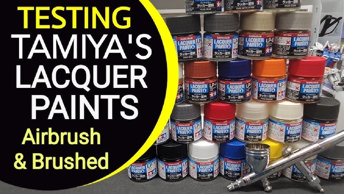 Scale Models Tips - How To Use Tamiya Acrylic Paints - Brush & Airbrush  Technique - Easy !! 