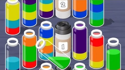 Water Sort Puz 3D Level 5-6 Walkthrough Gameplay 