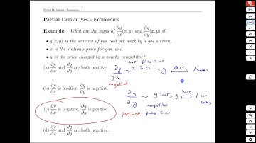 Unit 18-7 Partial Derivatives-Economics - MATH 121