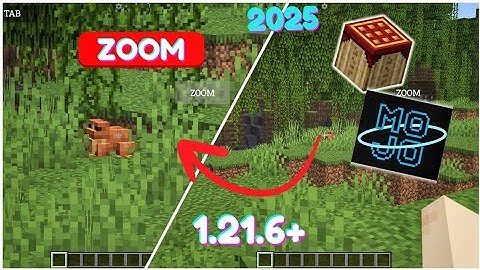 How To Zoom in mojo launcher Pojav Launcher 1.21.6 version 2025 