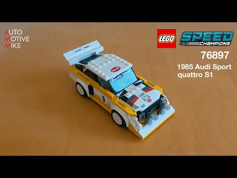 LEGO Speed Champions 76897 1985 Audi Sport quattro S1 - Speed Build
