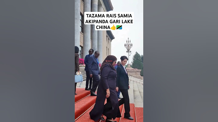 TAZAMA RAIS SAMIA  AKIENDA  KUPANDA GARI LAKE NCHINI CHINA👍🇹🇿 #raissamia #xijinping #china #globaltv