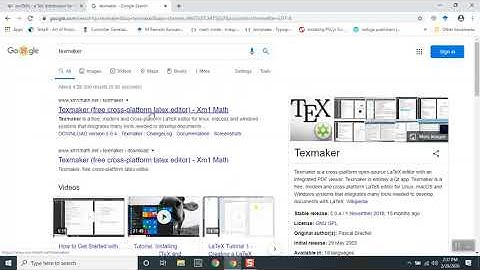 Download ProTeXt/MikTeX and TexMaker