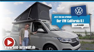 Der California 6.1: So komfortabel geht Camping!