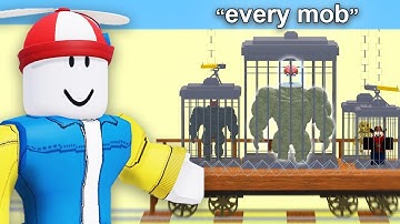 I Trapped Every HOSTILE Mob in Dead Rails