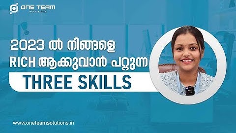 Part Time ആയി ചെയ്യുവാൻ സാധിക്കുന്ന 3 തൊഴിൽ അവസരങ്ങൾ - One Team Solutions !
