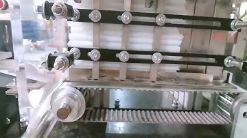 drinking straw packaging machine debugging video