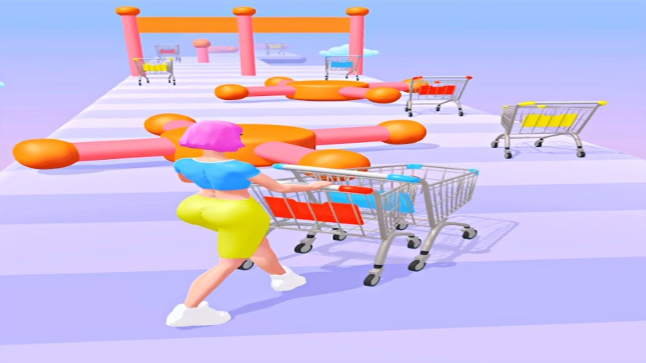 Grocery Cart Run - All Levels Gameplay Walkthrough Android,iOS Part 4 ...