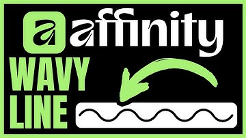 How To MAKE A WAVY LINE In Affinity Designer (QUICK & EASY) 2025