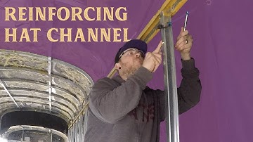 Life in a Bus | Ep 14 | Skoolie Conversion | Reinforcing Hat Channel