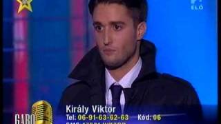 Megasztár 4 Döntő 4 - Király Viktor - Hull az elsárgult levél (+ zsűri)