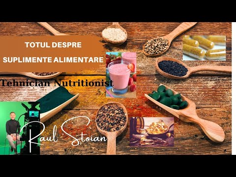 Totul despre suplimente alimentare  #suplimente #raulstoian