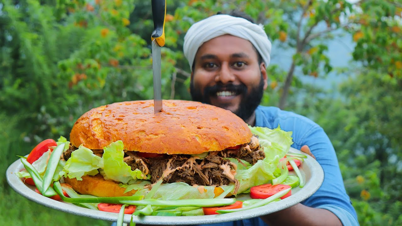 Pulled Beef Burger | Juicy Pulled Beef Burger | How To Make The Best ...