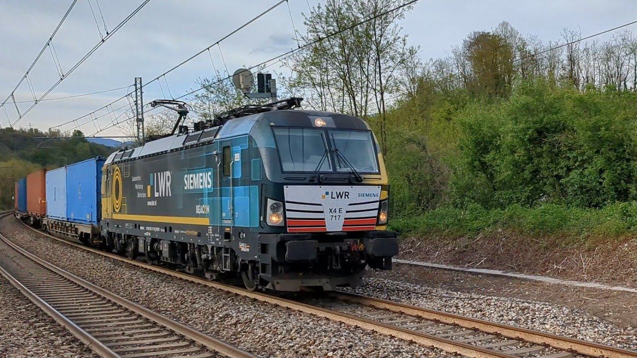 I treni merci della Milano Chiasso a Cucciago, parte 2