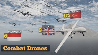 Military Drones (UCAV) Strength by Country 2023 - Comparison