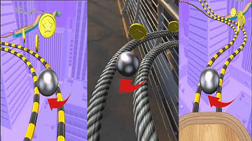 Sky Rolling Ball 3D - All Level Gameplay Android, iOS - NEW APK MEGA UPDATE #trending