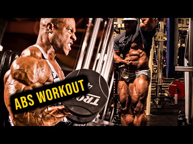 Phil Heath Training Abs Epic Motivation