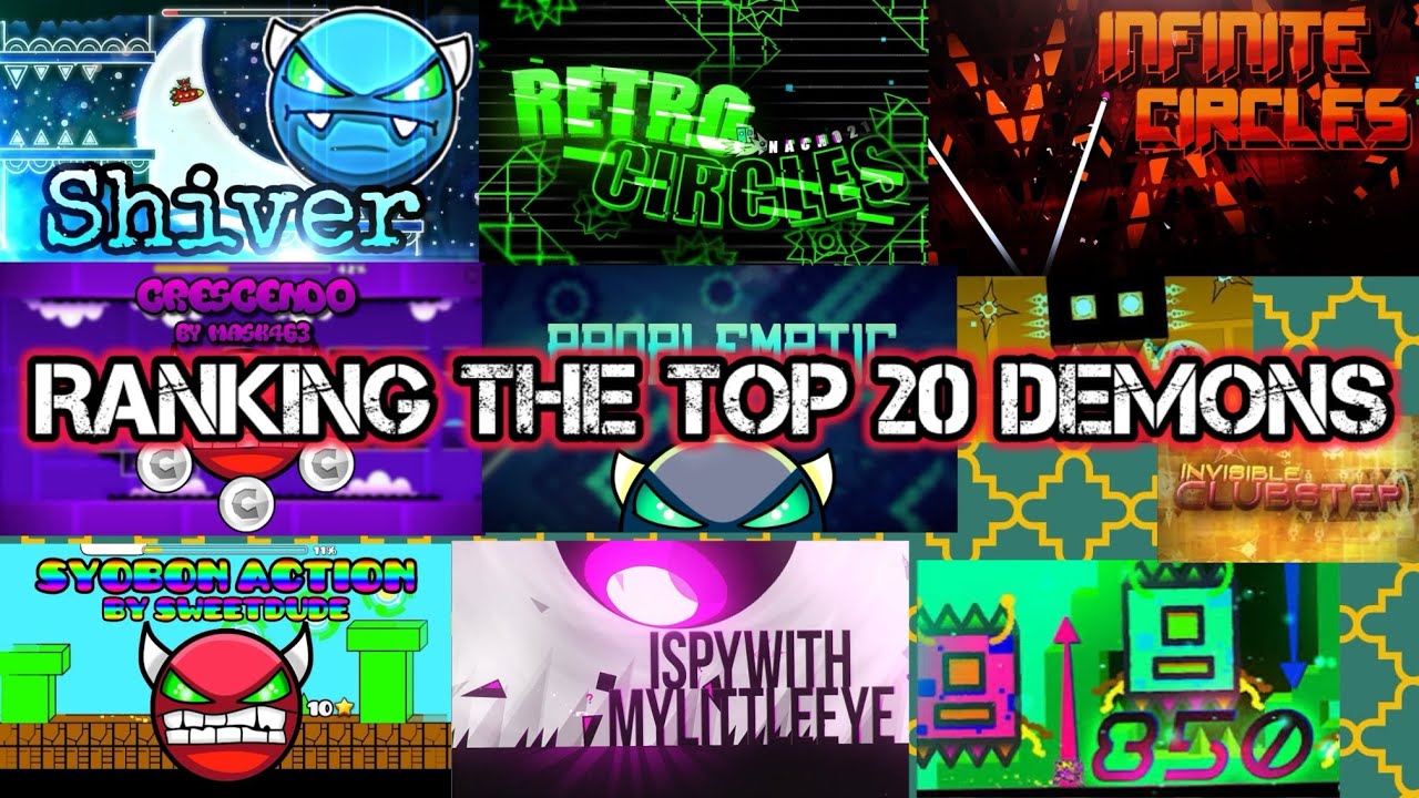 Ranking the top 20 demons!!! - YouTube