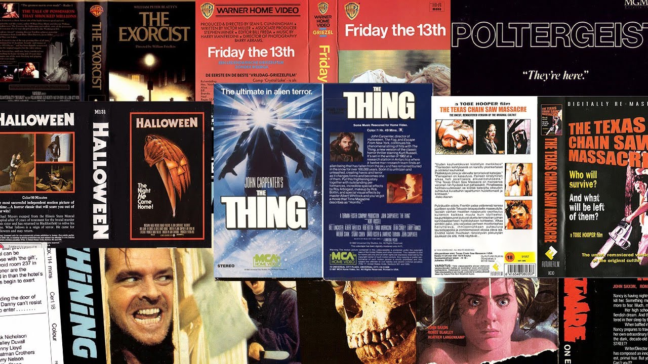 10 Classic Horror Movies You Need to Experience on VHS - YouTube