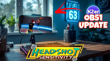 "K2er Best Headshot Sensitivity Settings After OB51 Update 🎯 | K2er Headshot settings 😈" #freefire