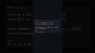 Set Union & Intersection Without Lodash! | JS Mastery