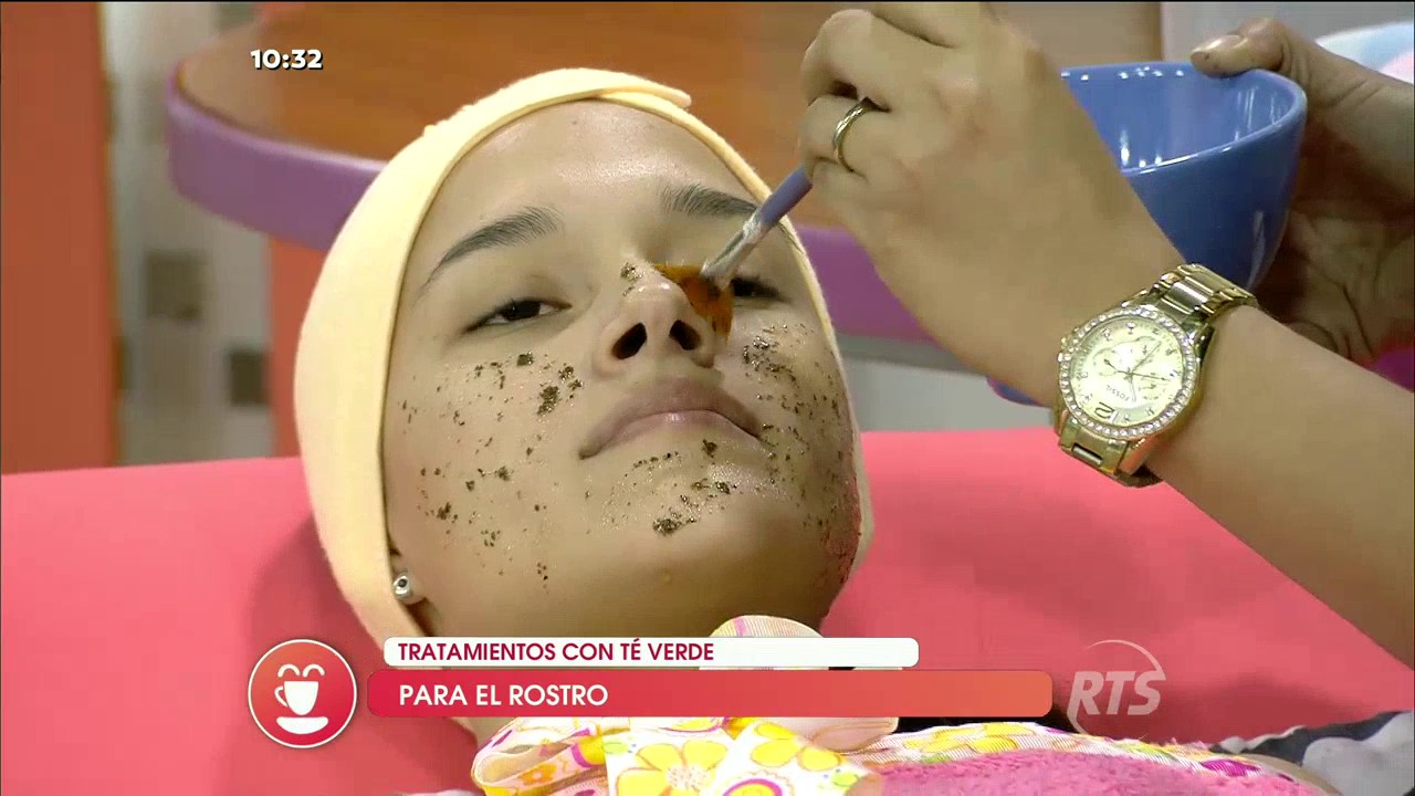 te verde en la cara beneficios