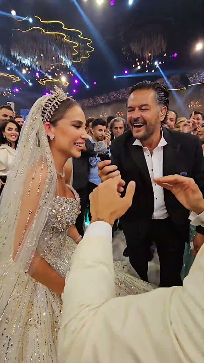 This Beautiful Couple Rocked Their Wedding Night with Ragheb Alama !