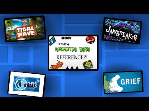 MORE Geometry Dash REFERENCES!