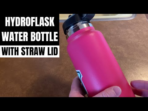 How to Clean a Hydro Flask Straw Lid *WATCH VIDEO LINKED IN DESCRIPTION  BEFORE DETACHING SPOUT* 