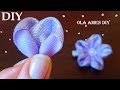 ЦВЕТЫ за 5 МИНУТ 😍 Так КРАСИВО и Очень ПРОСТО 😍 DIY Ribbon Flowers/ Easy Flower Making/ Ola ameS DIY