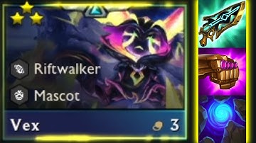 Vex with Axiom Arc is BROKEN in Supers reroll | TFT Set 8.5